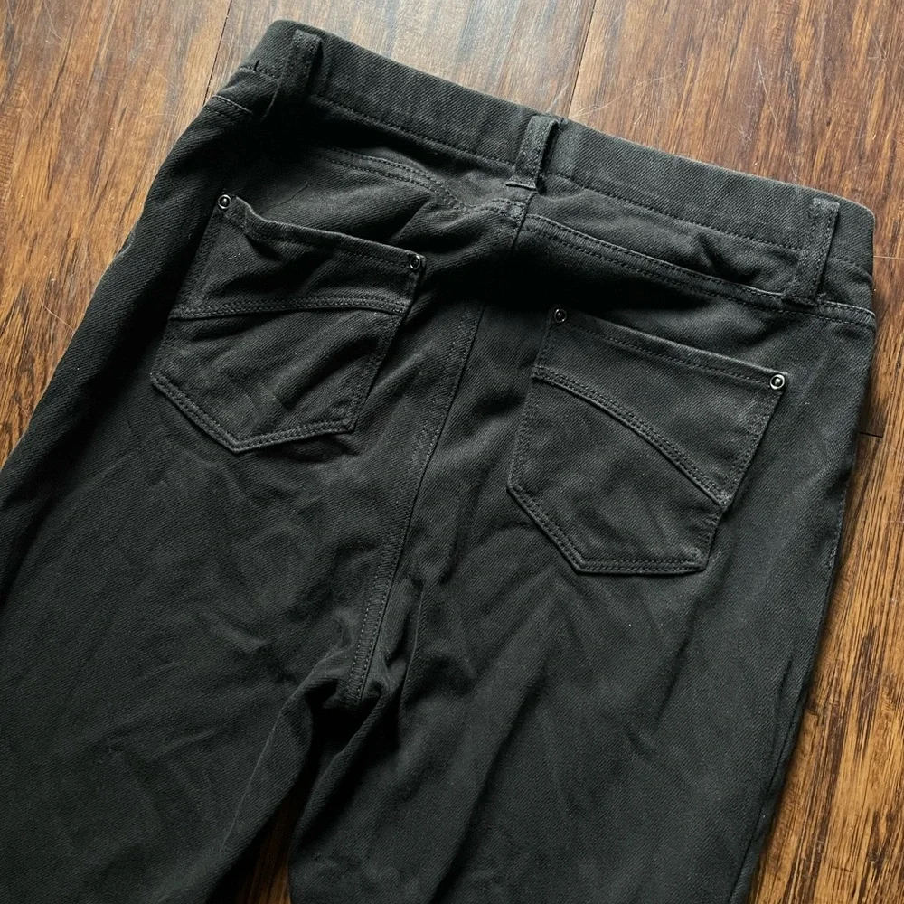 Time and Tru Women's Black Knit Jeggings - Picture 6 of 8